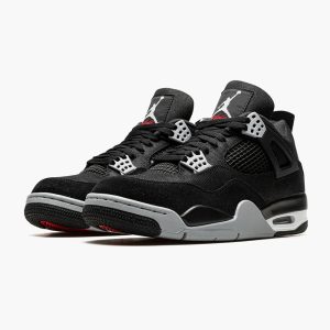 AIR JORDAN 4 “Black Canvas”