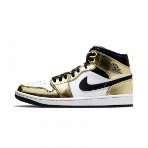 AIR JORDAN 1 MID SE ‘METALLIC GOLD’