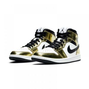 AIR JORDAN 1 MID SE ‘METALLIC GOLD’